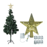 LED Snowflake Projector Light Christmas Tree Star Topper Xmas Holiday Party Decor