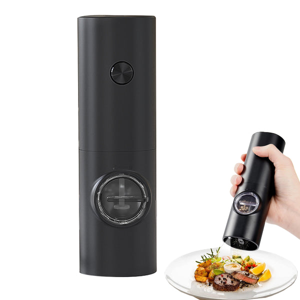 Electric Pepper Grinder Battery Operated Salt Mill Automatic Adjustable Coarseness Peppercorn Grinder