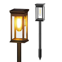 Rectangular Garden Solar Light for Yard Landscape Path Lawn Patio Walkway