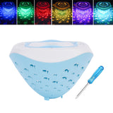 LED Bathtub Floating Lamp Swimming Pool Projector Light Home Pool Party Holiday Decor