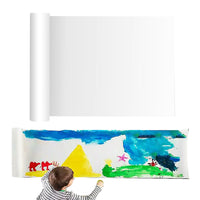 DIY White Painting Roll Tent Graffiti Cloth