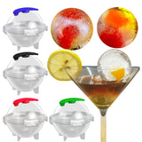 4Pcs Ice Ball Makers Round Ice Cube Moulds Kitchen Tool