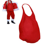 Santa Belly Costume Unisex Padded Belly Stuffer for Christmas Cosplay