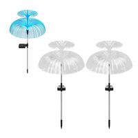 Set of 2Pcs Solar LED Lights Jellyfish Garden Stake Outdoor Lights Style 1