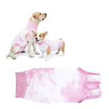 Dog Recovery Suit Pet Recovery Shirt Dog Prevent Licking Care Clothing Pink