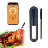 Smart Bluetooth Wireless Food Meat Steak Thermometer Dual Sensors Probe for BBQ Oven Grills