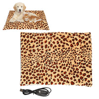 Electric Heating Pad Pet Heated Mat Dog Cat Blanket Coffee