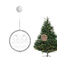 Round 2024 LED Christmas Light Battery Operated Xmas Fairy Light