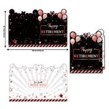 Large Retirement Greeting Card Guest Book Party Decorations Pink