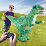 2.4GHZ Remote Control Inflatable Dinosaur Toy for Kids Rechargeable Electric Dinosaur Toy