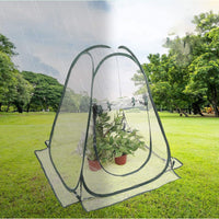 Pop Up Greenhouse Cover Clear Mini Greenhouse Tent for Small Plants