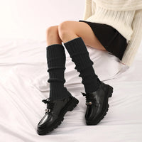 Pair of Y2K Leg Warmers for Women Dance Disco Party Legging Socks Black