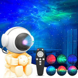 Remote Control Astronaut Star Projector Kids Night Light Galaxy Rotating Projector Light Sitting Style