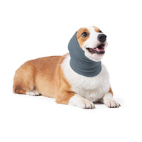 Large Pet Dog Ear Muffs Noise Protection Dog Ear Covers Dog Hearing Protection Wrap Grey