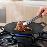 Korean Nonstick BBQ Grill Pan for Stovetop Barbecue Portable Hot Plate Outdoor