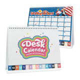 16 Monthly Desk Calendar 2024 with To-do List and Notes Content