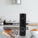 Electric Pepper Grinder Battery Operated Salt Mill Automatic Adjustable Coarseness Peppercorn Grinder