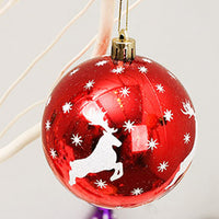 60Pcs Christmas Ball Ornaments Christmas Tree Decoration Xmas Pendant