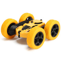 2.4GHz Remote Control Car Toy 4WD Rotating RC Car Toy Yellow