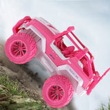 Kids RC Cars Remote Control Toys Car 2.4 GHz LED Light Off Road Car Pink