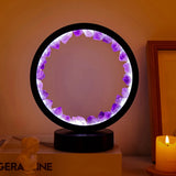 Atmosphere Bedside Light USB Night Lamp Bedroom Decorative Lamp Purple