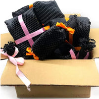 30M Honeycomb Packing Paper Recyclable Cushioning Packing Paper for Moving Wrapping Roll Black