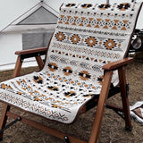 Bohemian Style  Camping Chair Seat Cover Garden Outdoor Folding Chair Cover Style 3