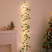 2M 20LEDs Christmas Garland Light Xmas String Lights Party Garden Home Decor Style 1