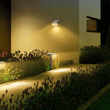 Solar Landscape Spotlights Water Resistant Wall Lights for Yard Garden Walkway Pool Pati Yellowo