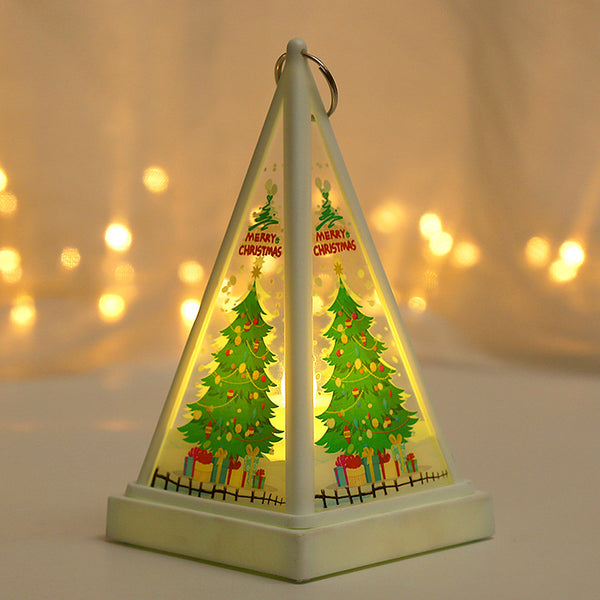 Christmas Decorative Light Kids Handheld Night Light Pendant Decorative Lamp Xmas Decor Style 4