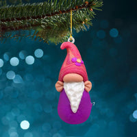 5-Piece Christmas Tree Gnome Hanging Pendant Acrylic Xmas Ornaments Decorations Style 1