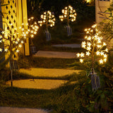 Solar Garden Lights Decorative Flower Lights Garden Yard Pathway Patio Decoration Style 3