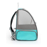 Travel Pet Cat Carrier Backpack Portable Breathable Outdoor Blue