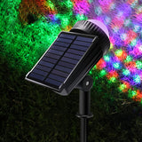 Solar RGB Landscape Lamp Angle Adjustable Garden Decorative Light