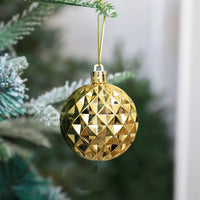 Christmas Ball Ornaments Christmas Tree Decoration Ball Box Gift Glittering Funny Party Decor Style 3