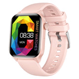 Smart Watch Bluetooth Call Heart Rate Monitor Fitness Activity Tracker for Android iOS Phone Pink