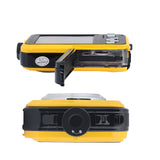 24MP Waterproof Digital Camera 1080P Underwater Camera for Snorkeling Yellow