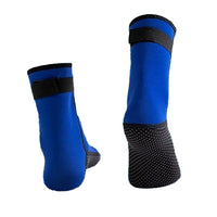 Pair of Wetsuit Socks 3mm Neoprene Diving Socks Thermal Anti-Slip Socks Water Booties for Swimming Water Sports Royal Blue