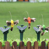 2Pcs Solar/Battery Powered Hummingbird Garden Yard Ornament Decor