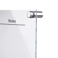 Acrylic Dry Erase Board Wall-Mounted Weekly Planner Calendar Memo Whiteboad