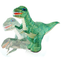 2.4GHZ Remote Control Inflatable Dinosaur Toy for Kids Rechargeable Electric Dinosaur Toy