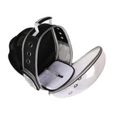 Expandable Travel Cat Backpack Carrier Polarized Tinted Bubble Window Pet Backpack Black