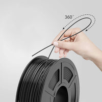 3D Printing PLA Consumable 1.75mm Filament for 3D Printer Black