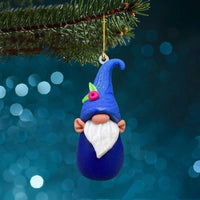 5-Piece Christmas Tree Gnome Hanging Pendant Acrylic Xmas Ornaments Decorations Style 1