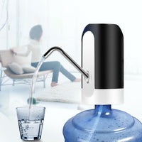 Automatic Water Dispenser Pump Rechargeable Portable Electric Water Dispenser Black