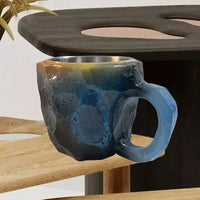 Mineral-Simulated Coffee Mug Home Office Coffee Cup Blue