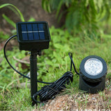 Solar Underwater Light Waterproof Pool Landscape Garden Projection Light White