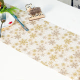 Christmas Table Runner Table Cover Xmas Decor Dining Cloth Cover Style 3