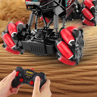 Remote Hand Control Watch Gesture Sensor Off Road Car Toy Buggy Monster Vehicle Kid Toy Gift Red