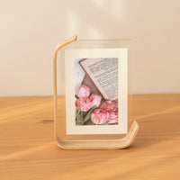 Clear Acrylic Wooden Photo Frame Herbarium Display Frame Calendar DIY Frame Aesthetic Decor